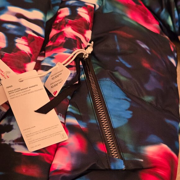 Obermeyer Isla Jacket Teen Size M 10-12, Color Bloominescense, NEW Hooded - Picture 9 of 15